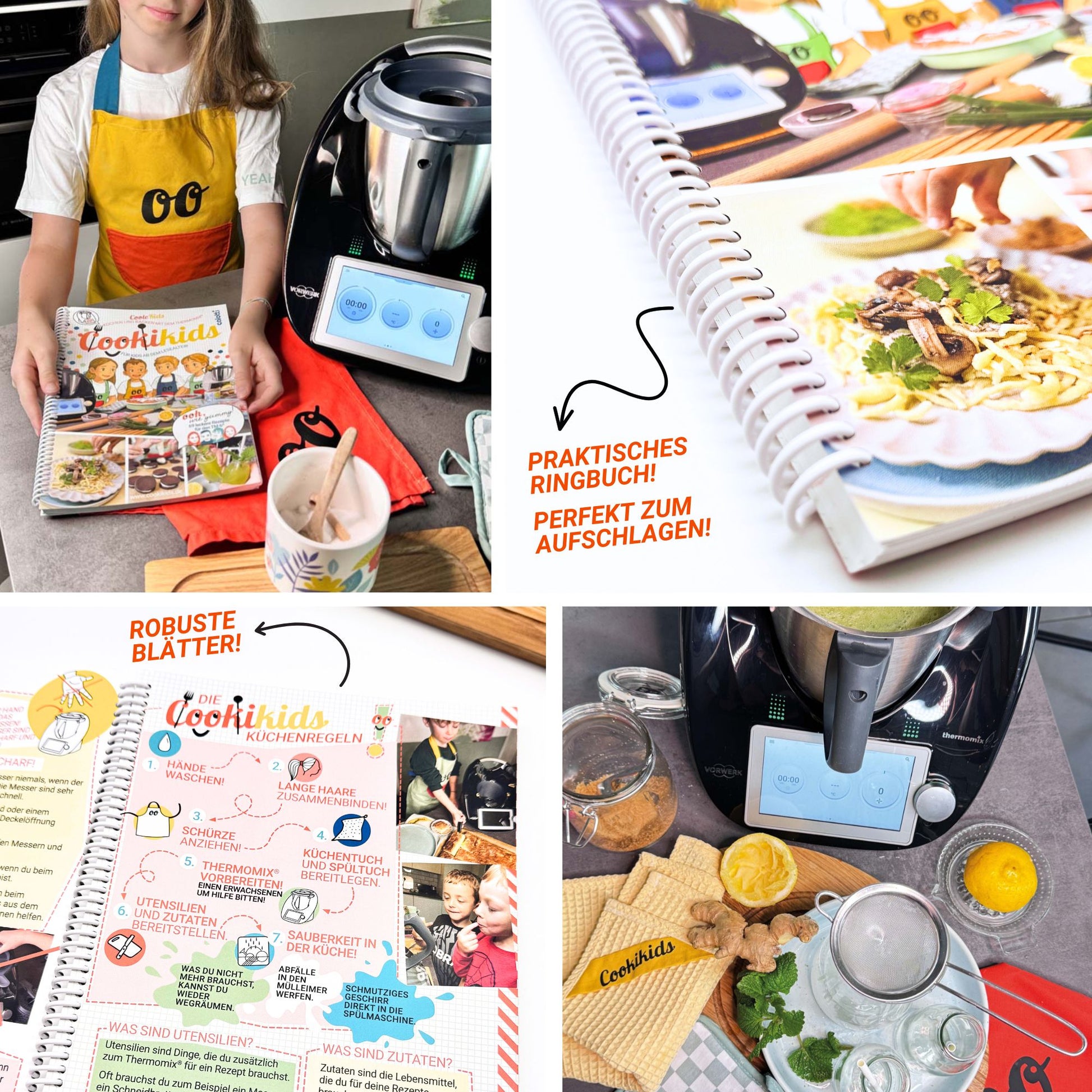 Cookikids Thermomix® Koch-und Backbuch für Kinder
