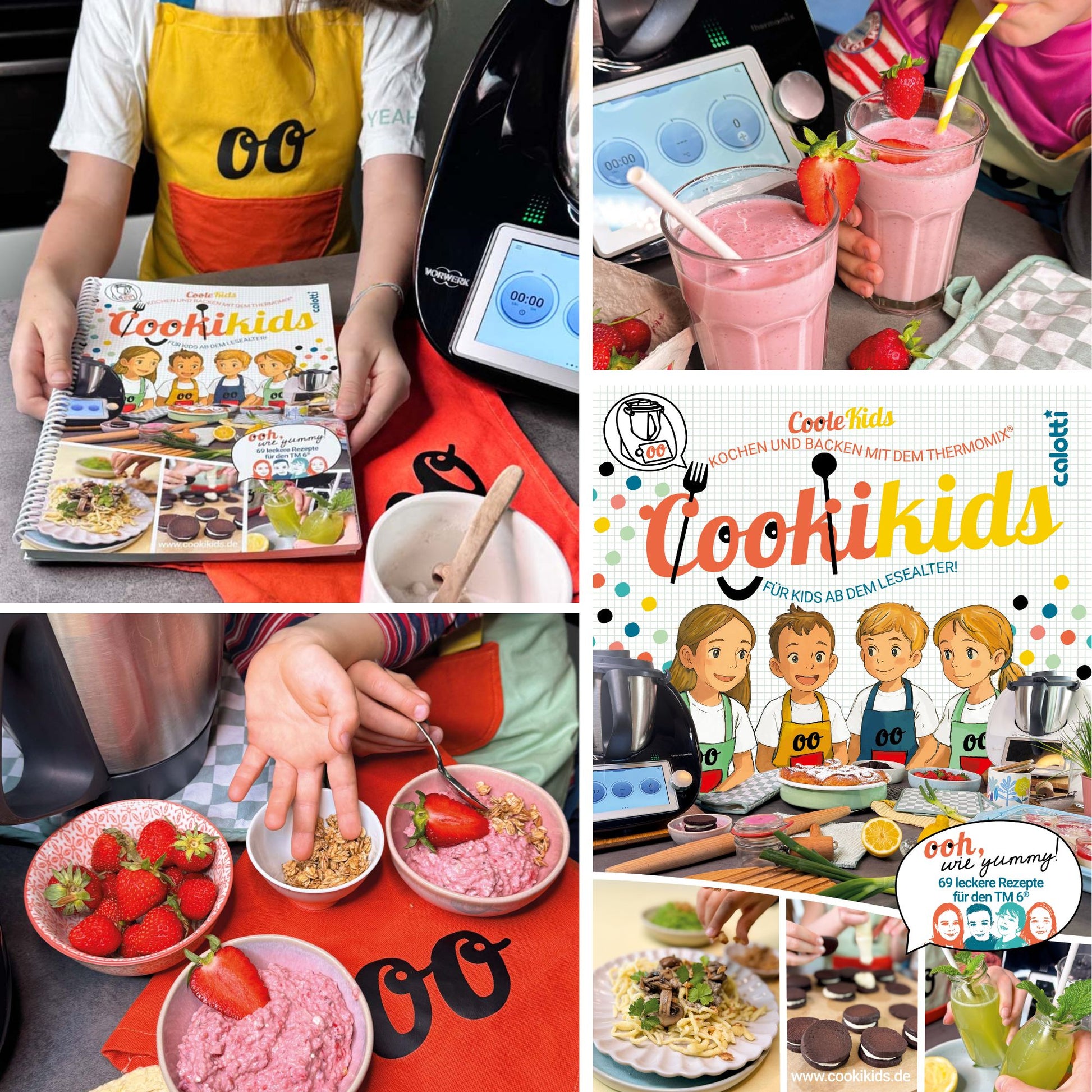Cookikids Thermomix® Koch-und Backbuch für Kinder