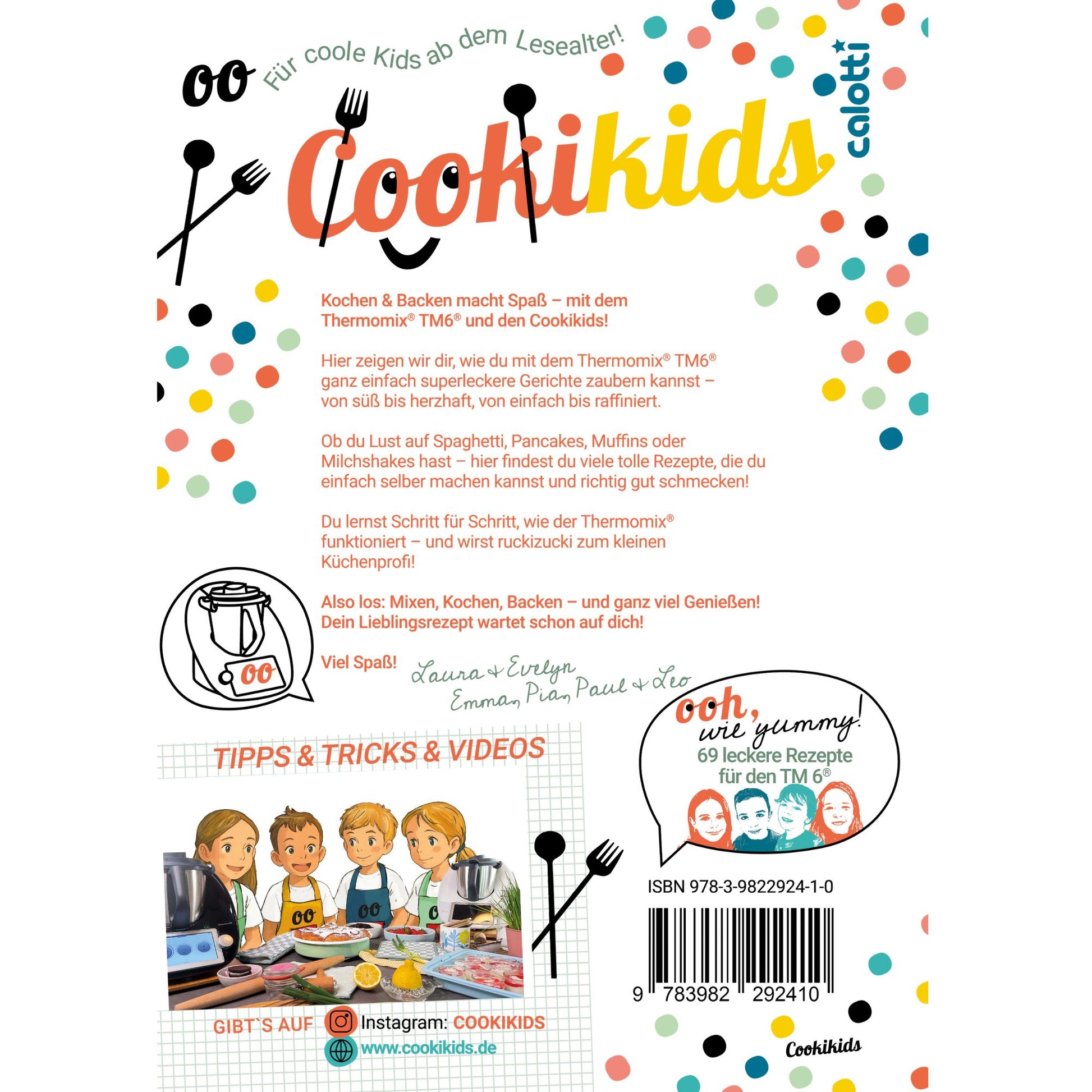 Cookikids Thermomix® Koch-und Backbuch für Kinder