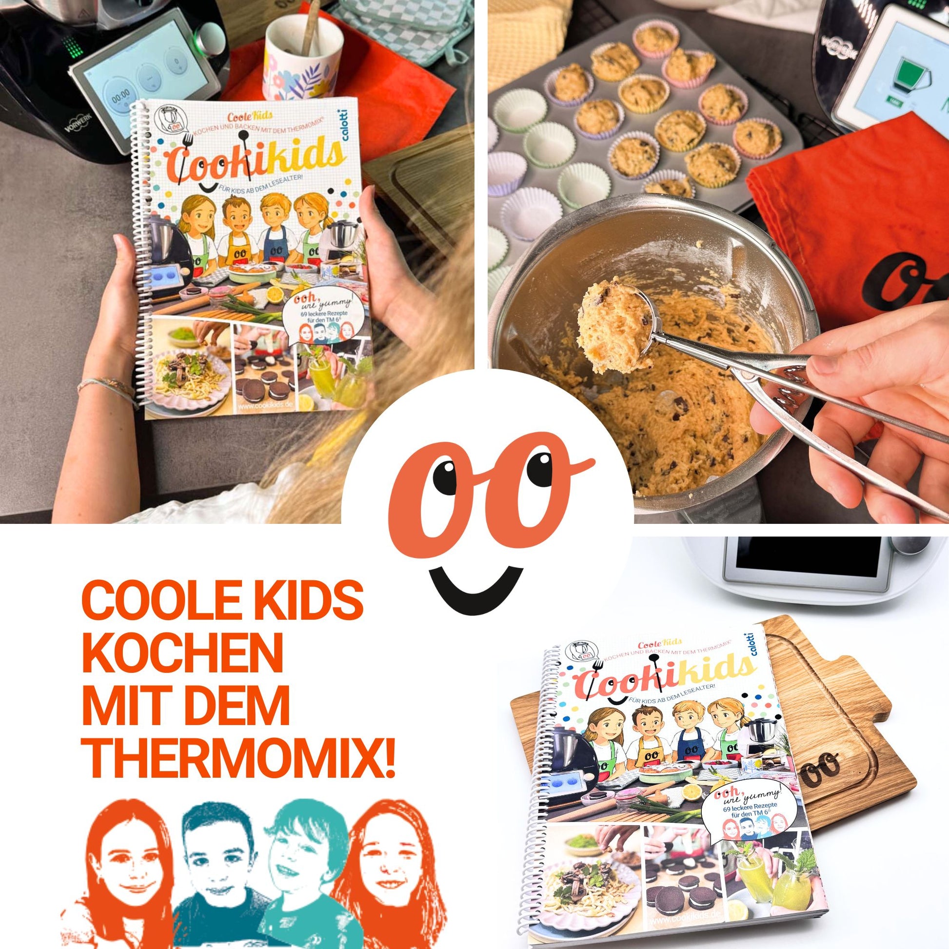 Cookikids Thermomix® Koch-und Backbuch für Kinder