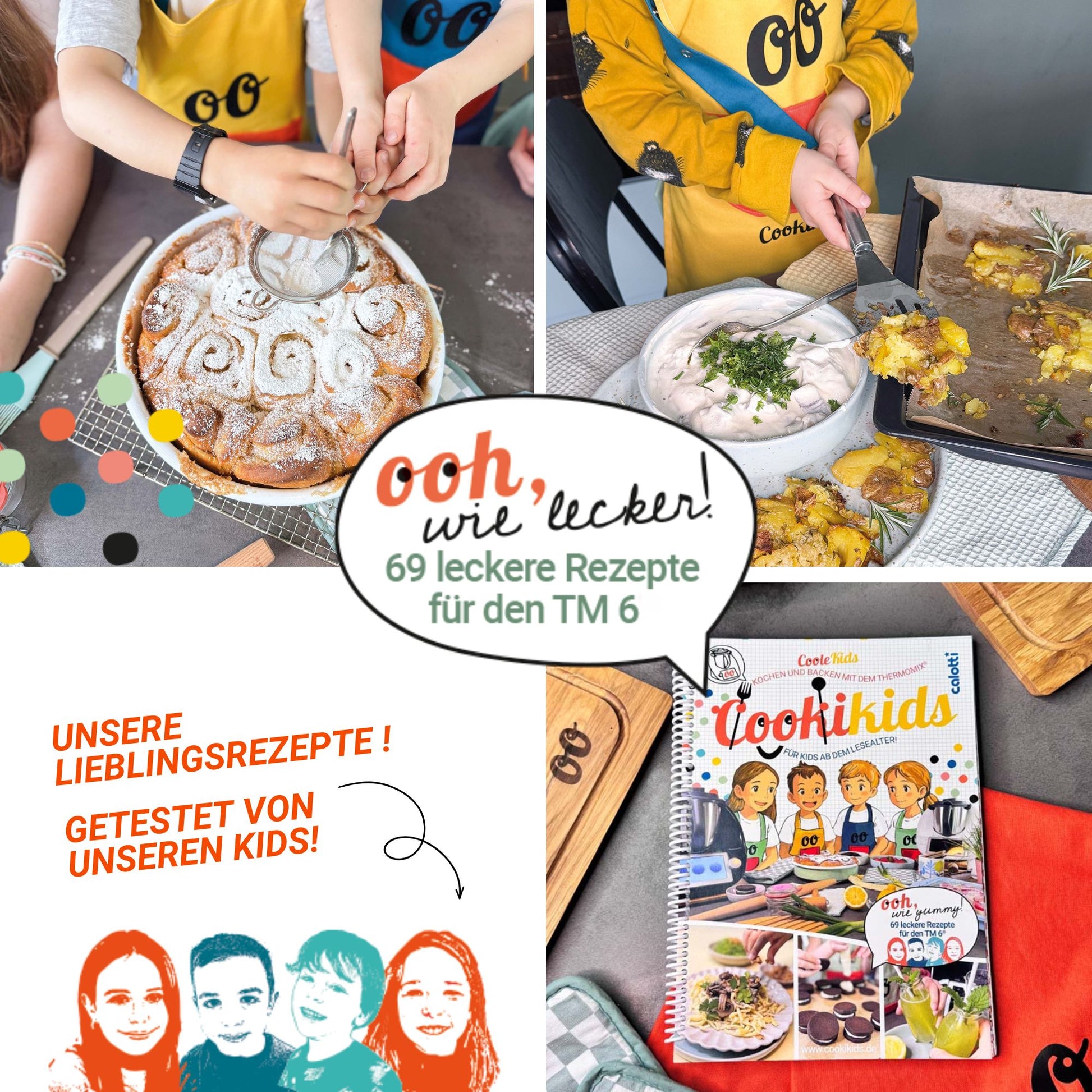 Cookikids Thermomix® Koch-und Backbuch für Kinder