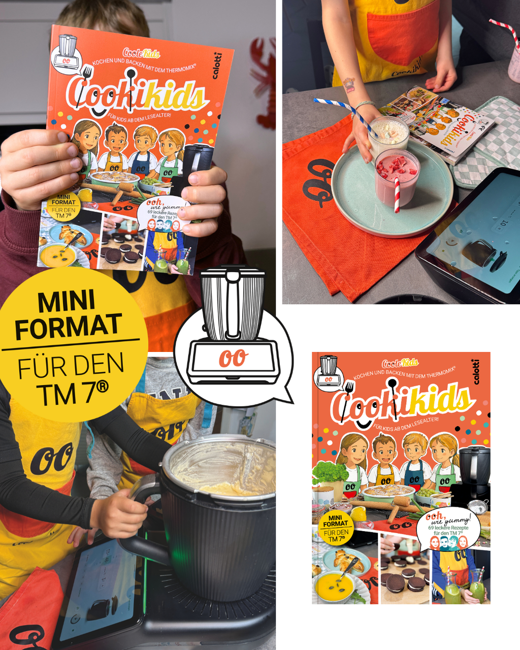 Cookikids kinderkochbuch Tm7 thermomix kinderbackbuch backen und  kochen