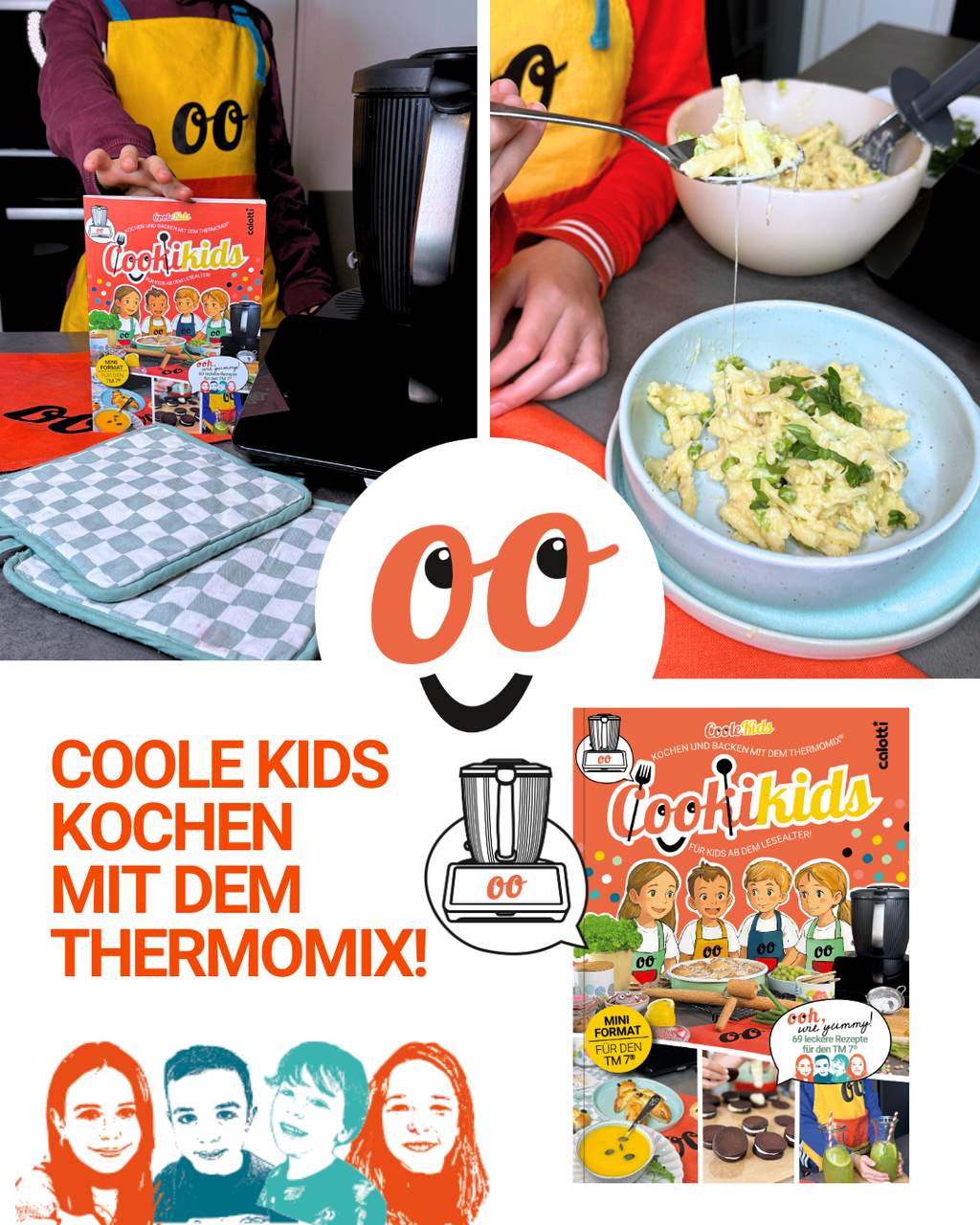 Cookikids kinderkochbuch Tm7 thermomix kinderbackbuch backen und  kochen