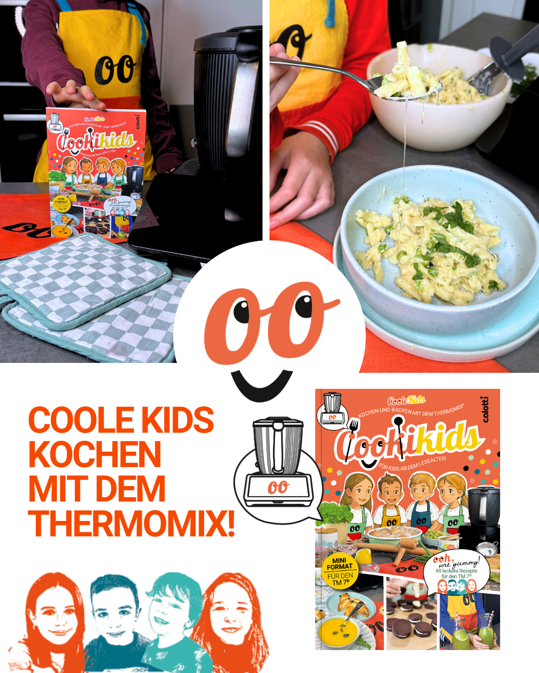 Cookikids kinderkochbuch Tm7 thermomix kinderbackbuch backen und  kochen