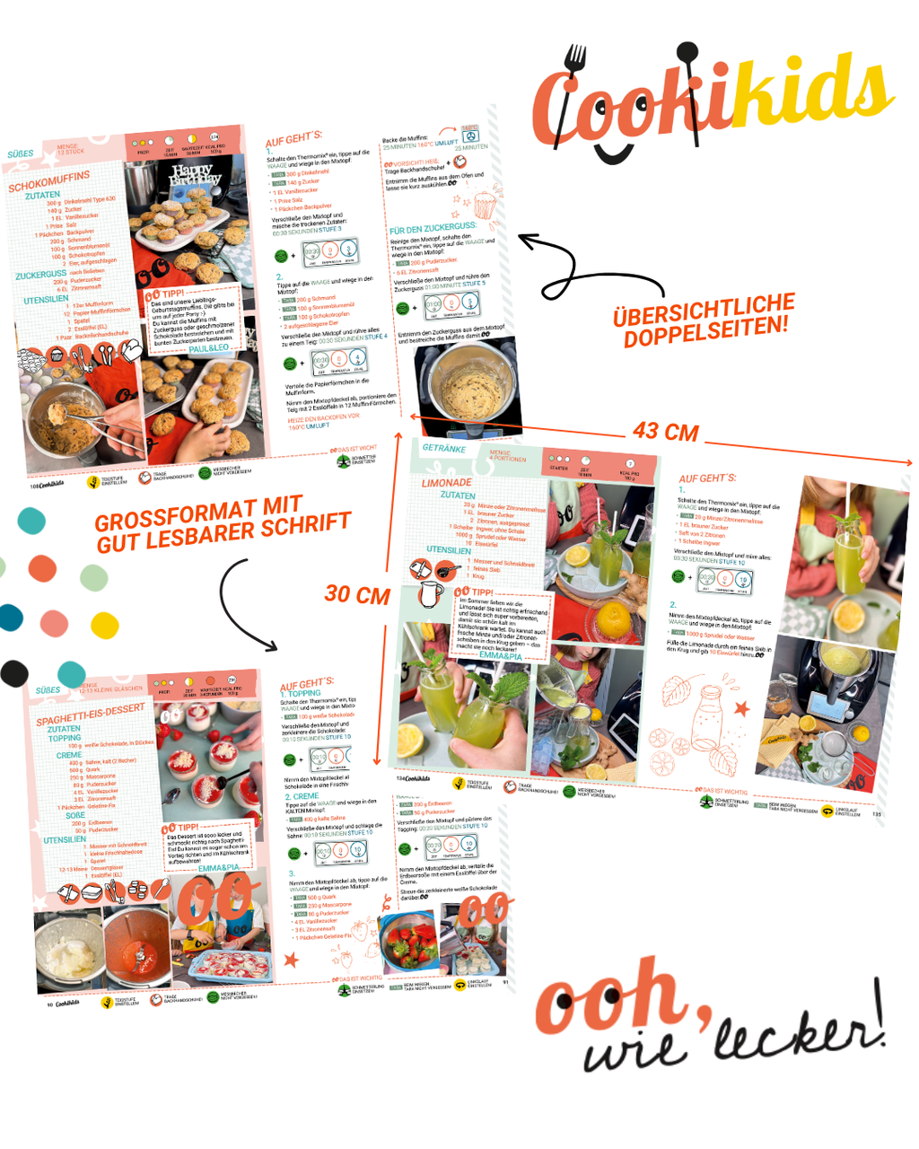 Cookikids kinderkochbuch für den Tm7 Thermomix
