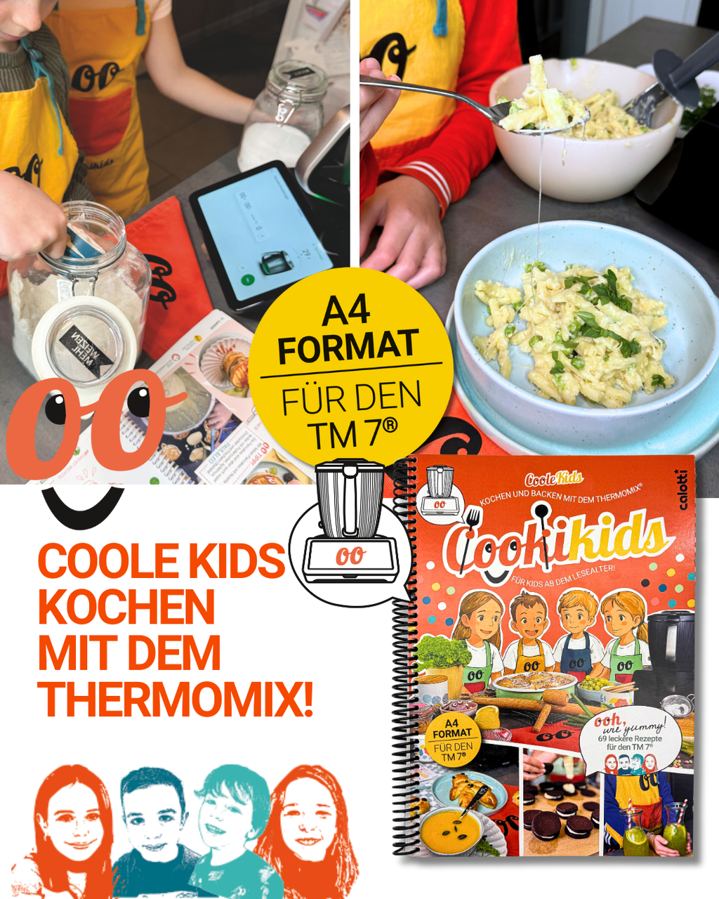 Cookikids kinderkochbuch für den Tm7 Thermomix