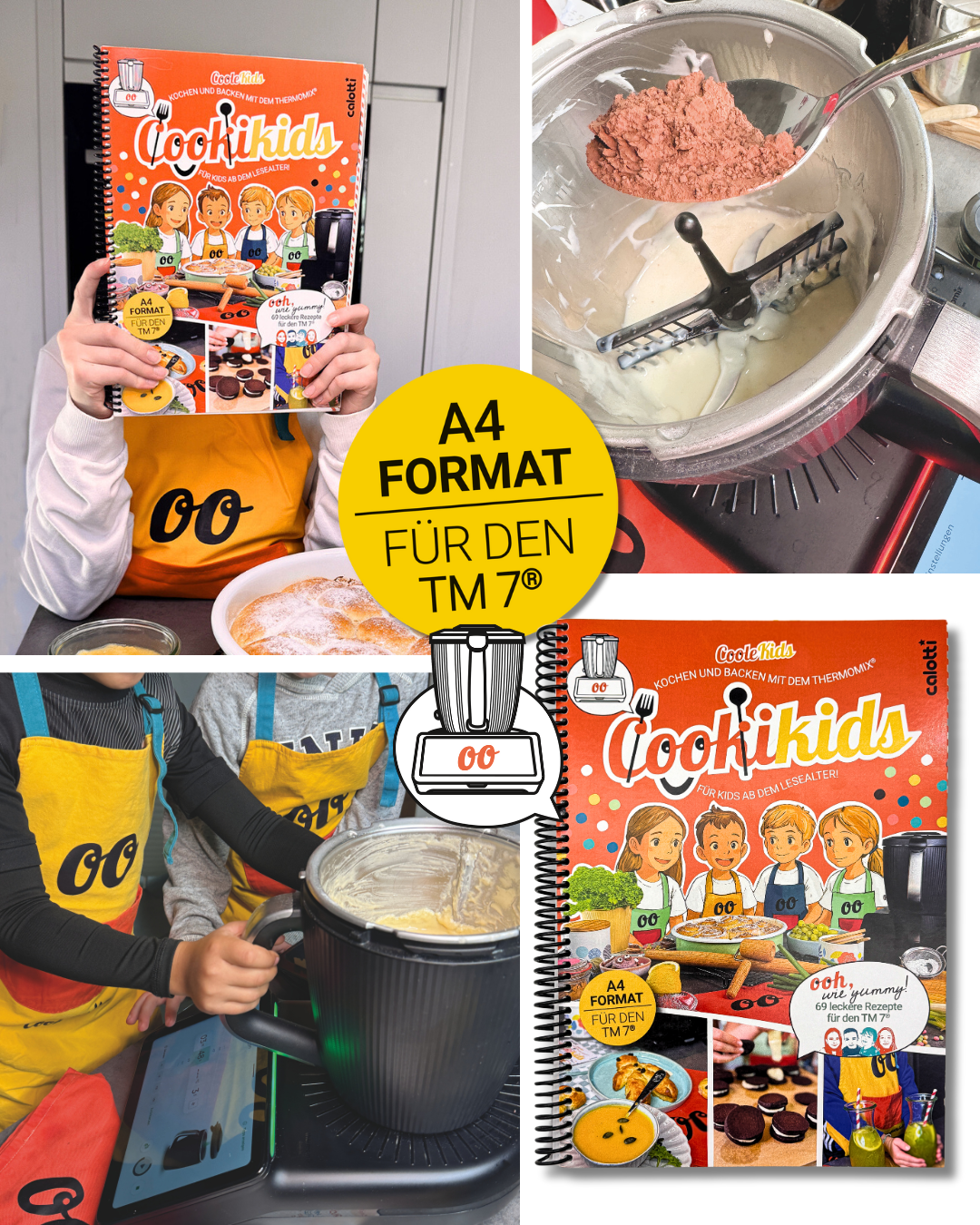 Cookikids kinderkochbuch für den Tm7 Thermomix