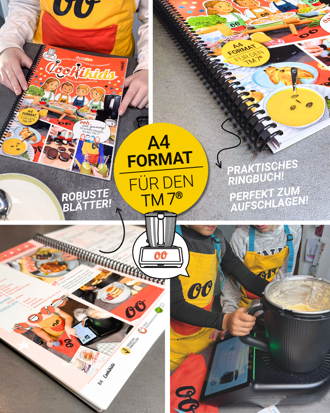 Cookikids kinderkochbuch für den Tm7 Thermomix