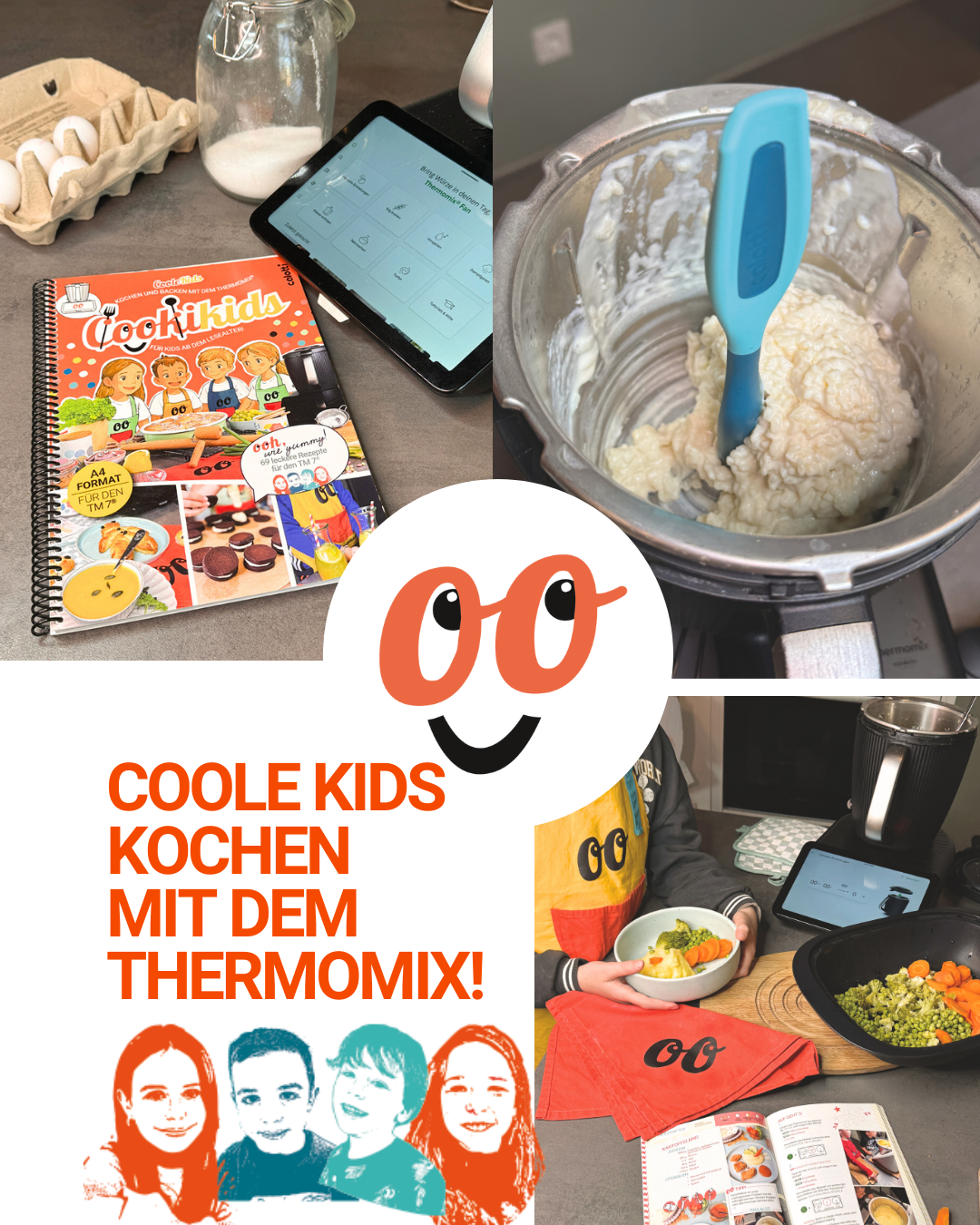 Cookikids kinderkochbuch für den Tm7 Thermomix