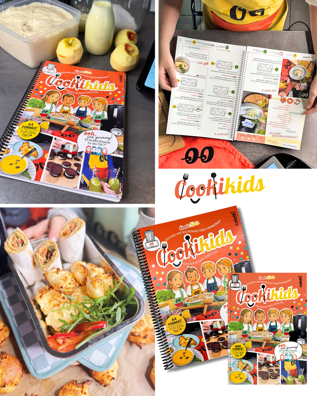 Cookikids kinderkochbuch für den Tm7 Thermomix