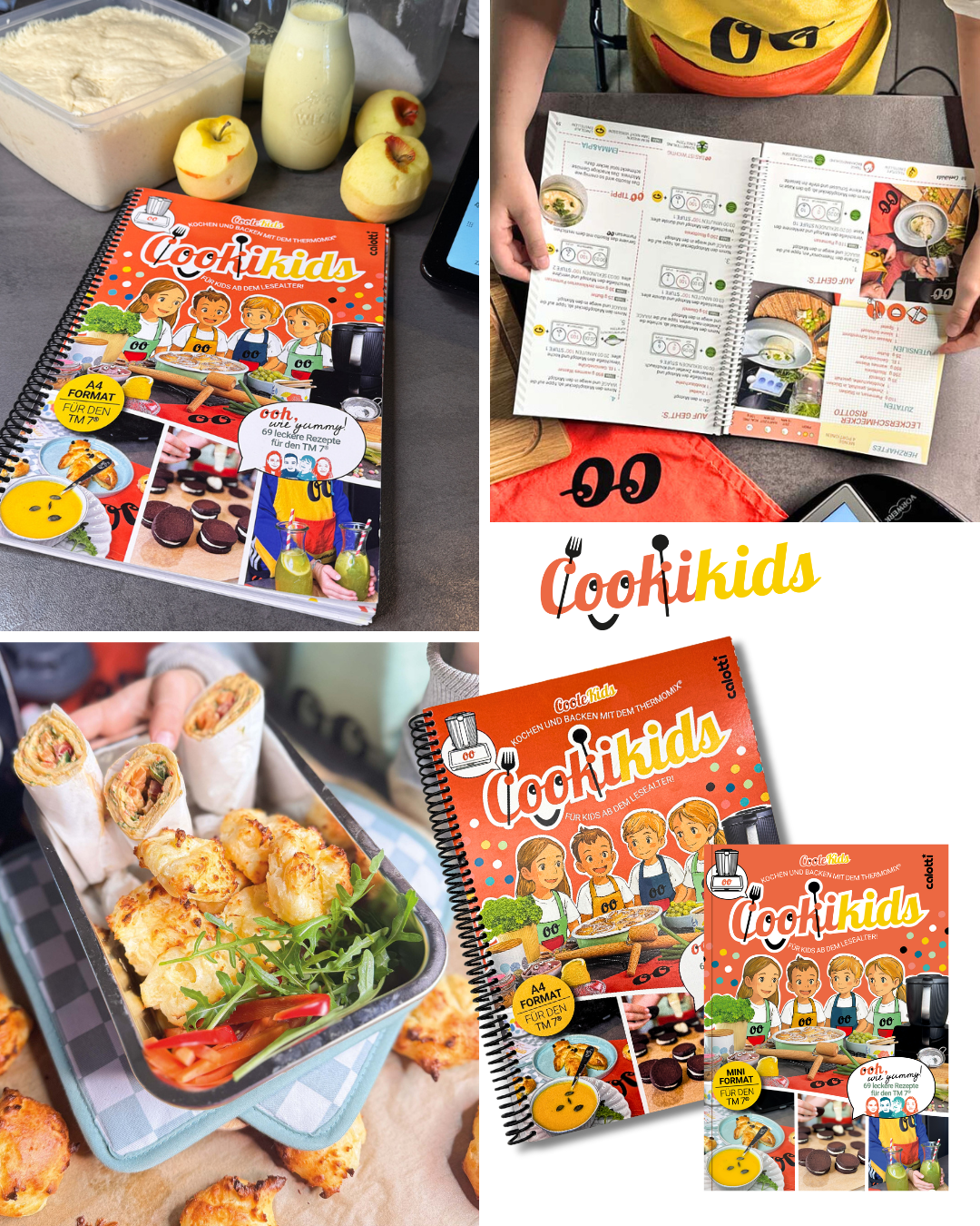 Cookikids kinderkochbuch für den Tm7 Thermomix
