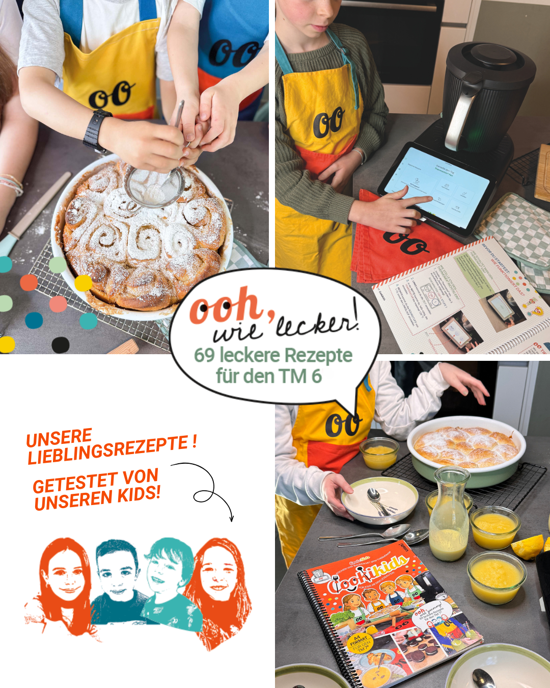 Cookikids kinderkochbuch für den Tm7 Thermomix