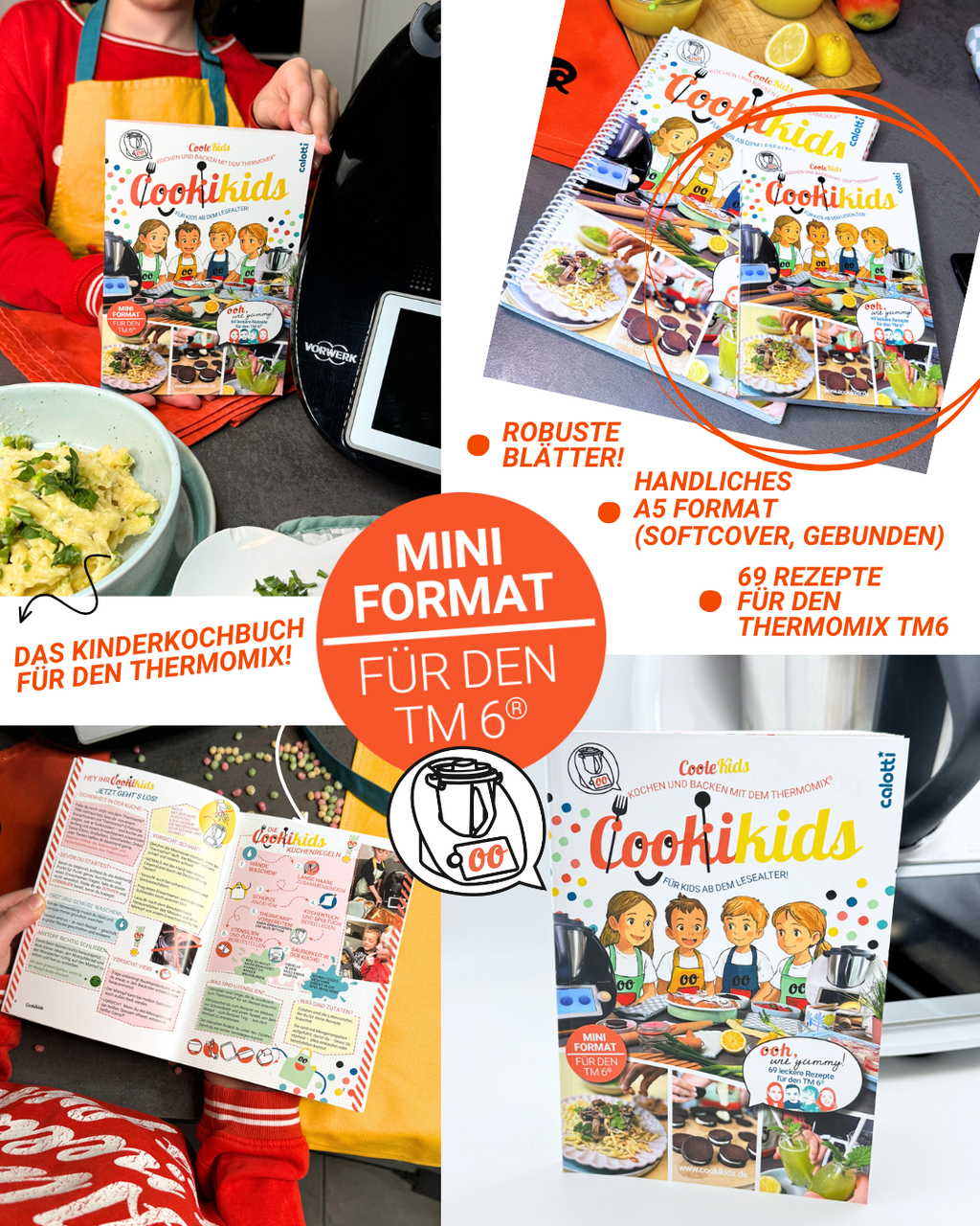 cookikids, calotti, thermomix, tm6, geschenkset, geschenkidee, kinderkochbuch