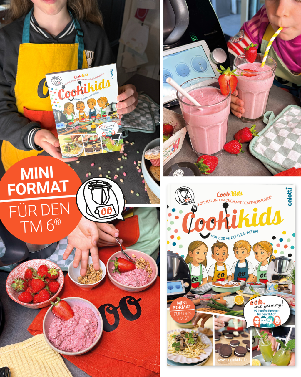 cookikids, calotti, thermomix, miniforamt, kinderkochbuch