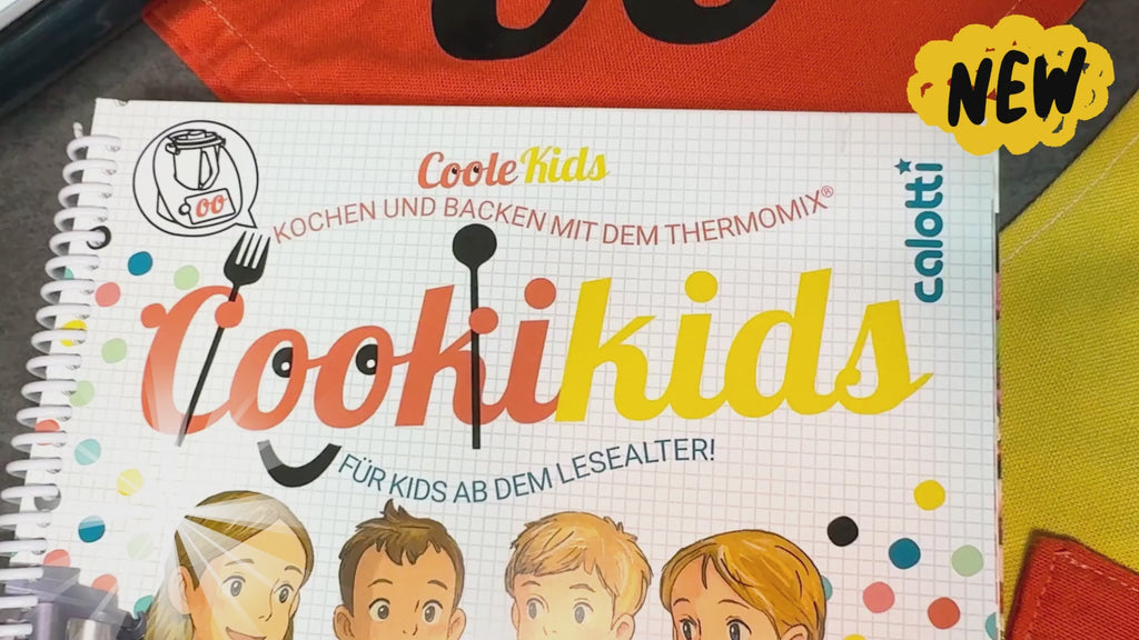 Cookikids Kinderkoch- und Backbuch für den Thermomix® TM6 (A4-Format)